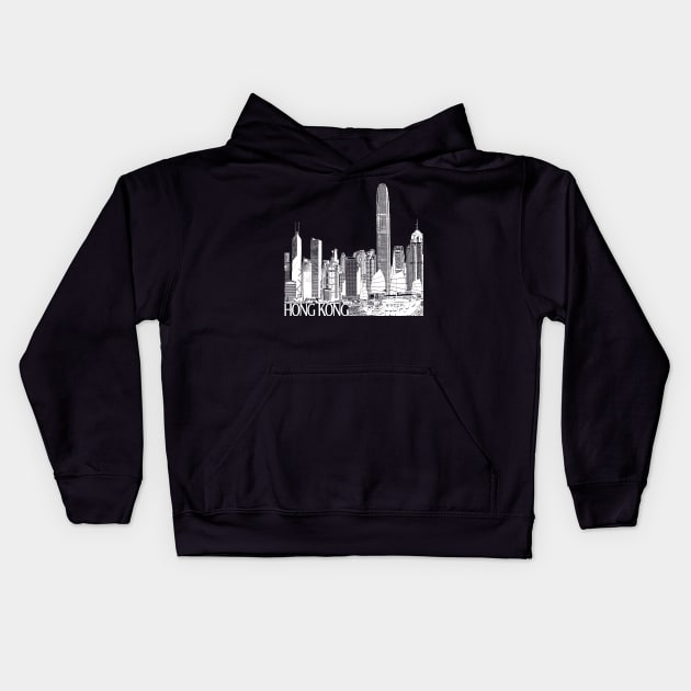 Hong Kong Kids Hoodie by TravelTs